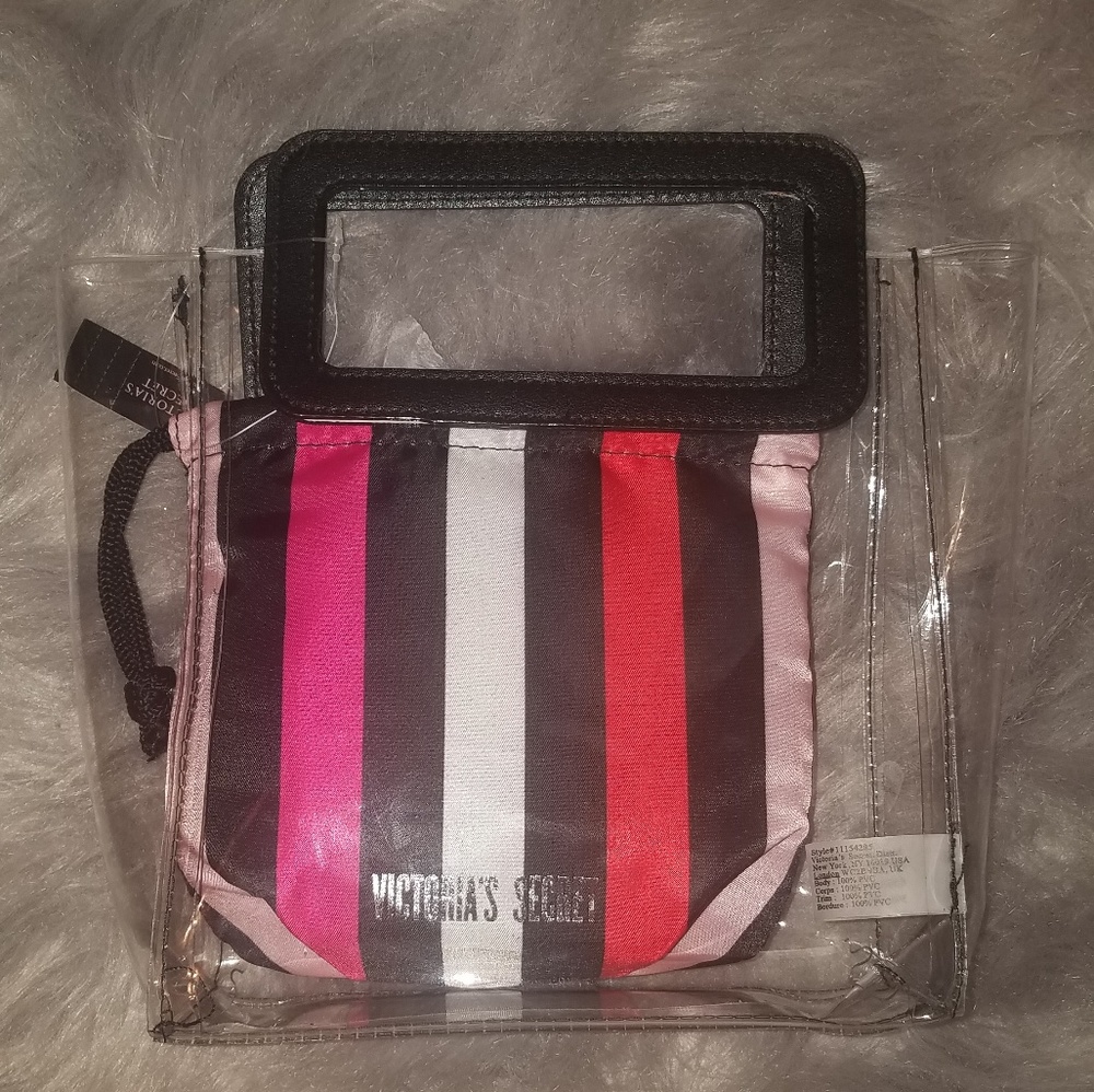 Victoria's Secret Clear Mini Tote (NWT)